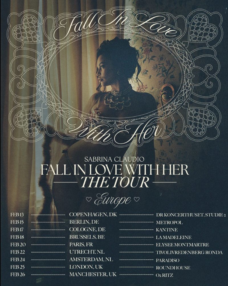 Sabrina Claudio Tour 2026 - Dates, Setlist, Cities & Schedule