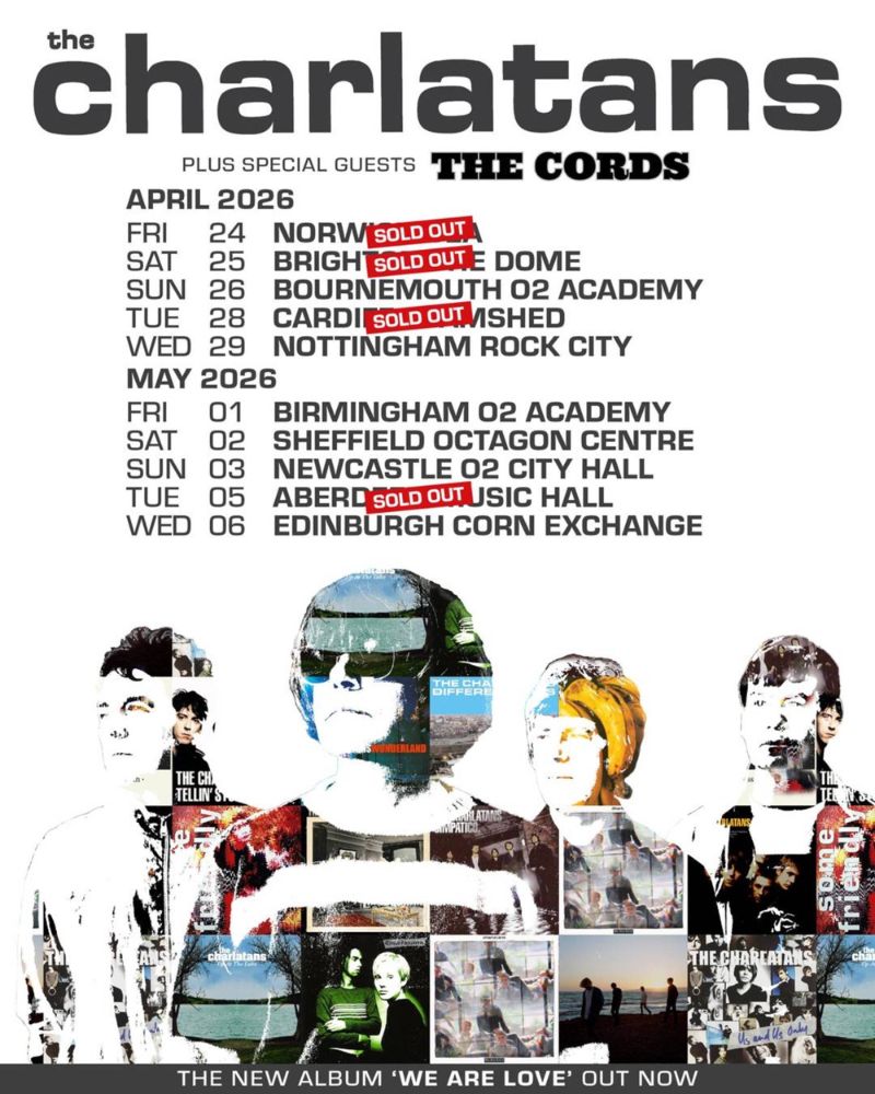 The Cords Announces 2026 UK Tour