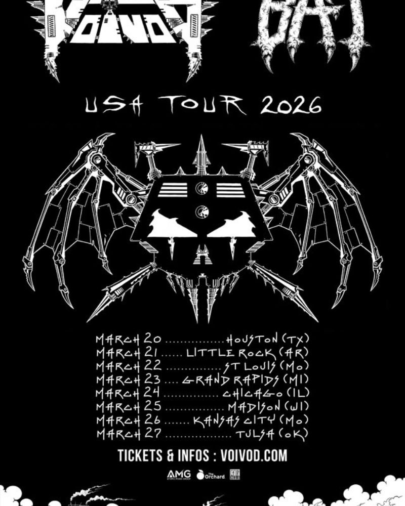 Bat and Voivod Spring 2026 US Tour Dates