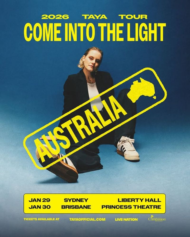 TAYA Australia Tour 2026 - Dates, Setlist, Cities & Presale Info