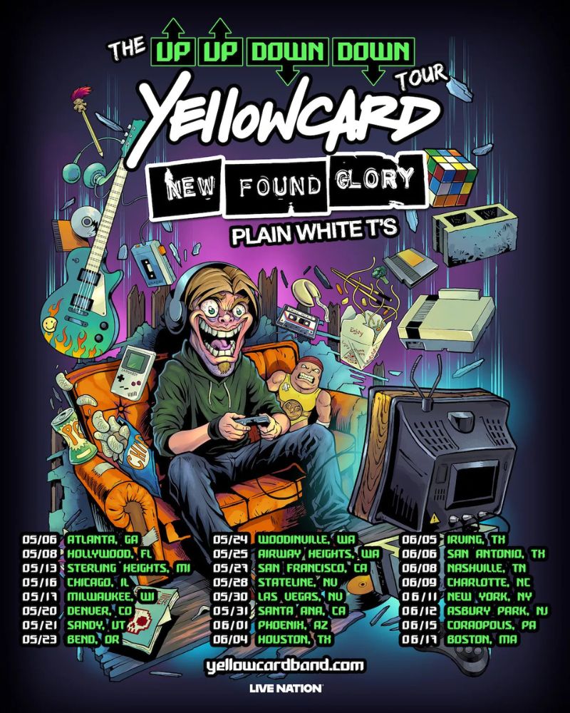 Yellowcard Tour 2026 Presale Tickets
