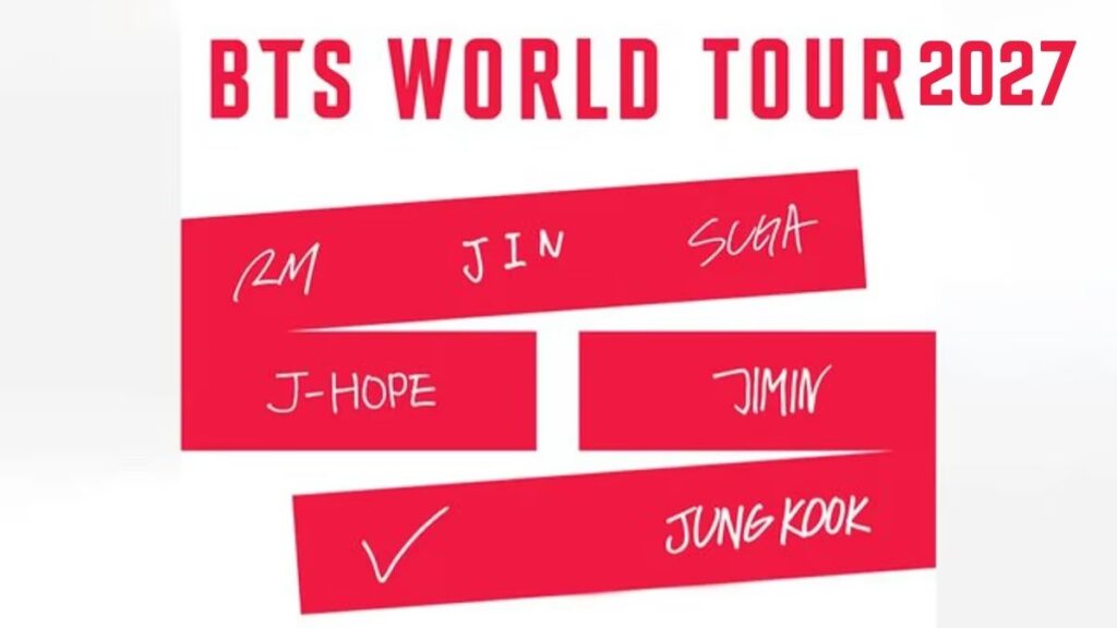 BTS World Tour 2027 Country List - Tour Dates & Cities