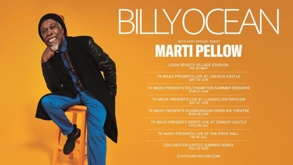 Billy Ocean Tour 2026 – Dates, Venues, Setlist & Tickets