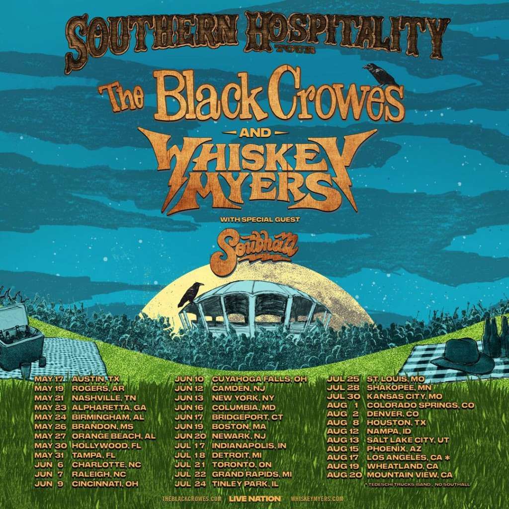 The Black Crowes Announces New 2026 Tour Dates Black Crowes Concerts In 2026 