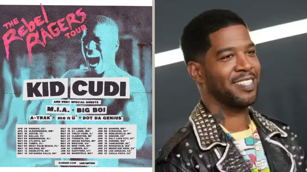 Kid Cudi Announces 2026 Rebel Ragers Tour Dates