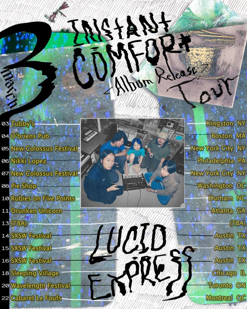 Lucid Express 2026 Tour Dates for USA & Canada