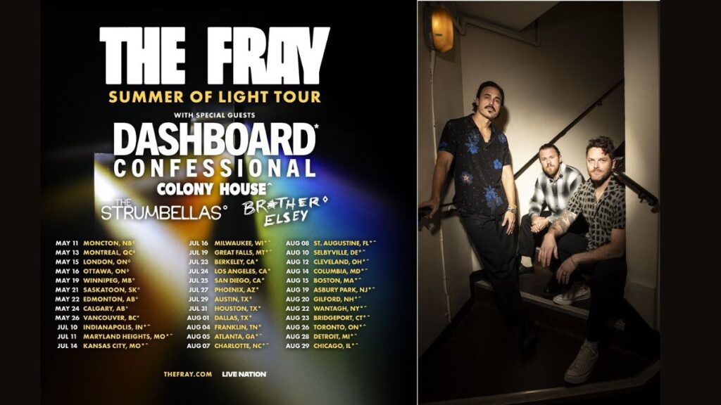 The Fray Tour 2026 Dates, Setlist, Venues, Cities & Tickets