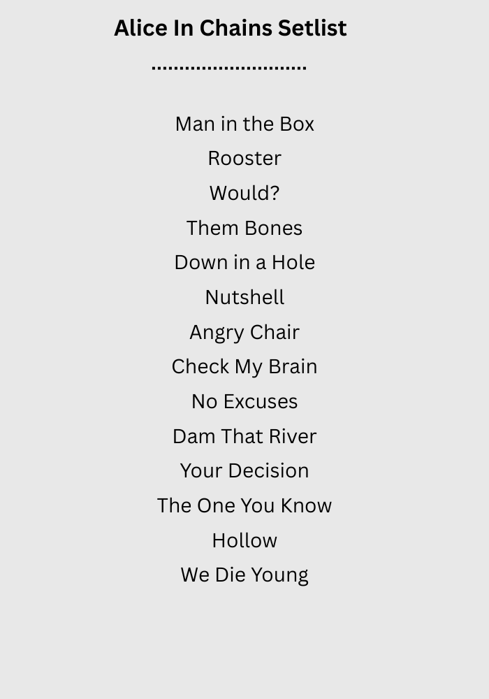 Alice In Chains 2026 Tour Rumors, Dates & Expected Setlist