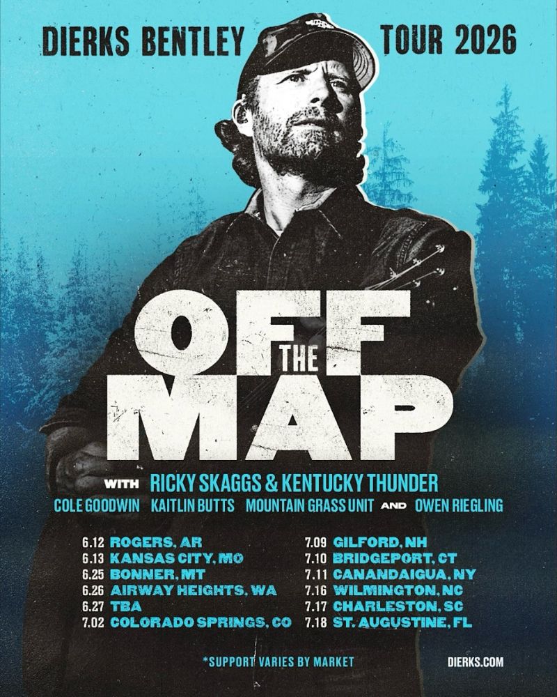 Dierks Bentley Tour 2026 – Dates, Venues, Setlist & Presale