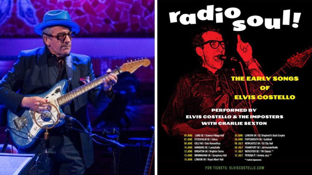 Elvis Costello Adds Dates To Radio Soul Tour 2026