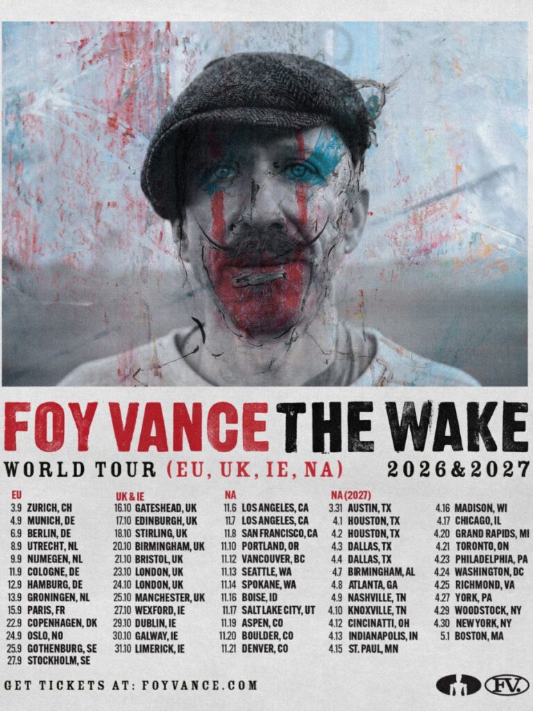 Foy Vance Tour 2026-27 Setlist, Dates & Presale Tickets