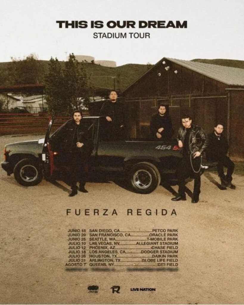 Fuerza Tegida Tour 2026 Dates