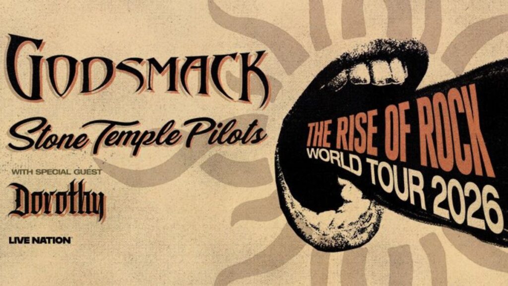 Godsmack Announce 2026 Tour - The Rise of Rock World Tour