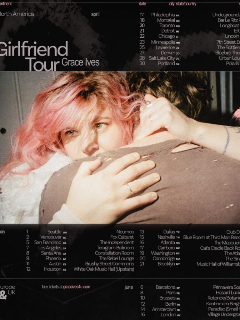 Grace Ives 2026 Tour Setlist, Dates, Venue, Cities & Presale