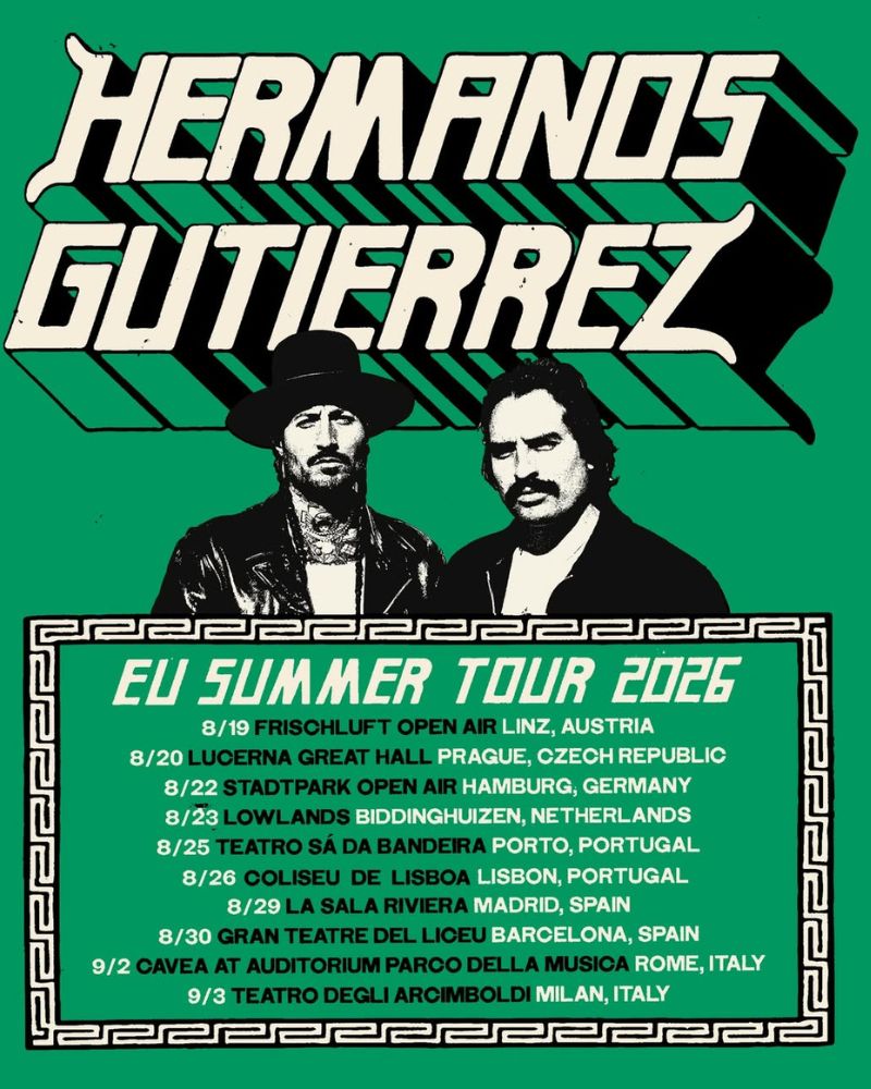 Hermanos Gutierrez Tour 2026 – Dates, Setlist & Presale Tickets