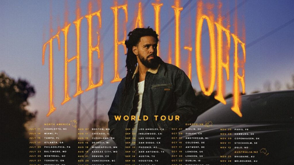 J. Cole 2026 World Tour Dates, Setlist, Cities & Presale Tickets