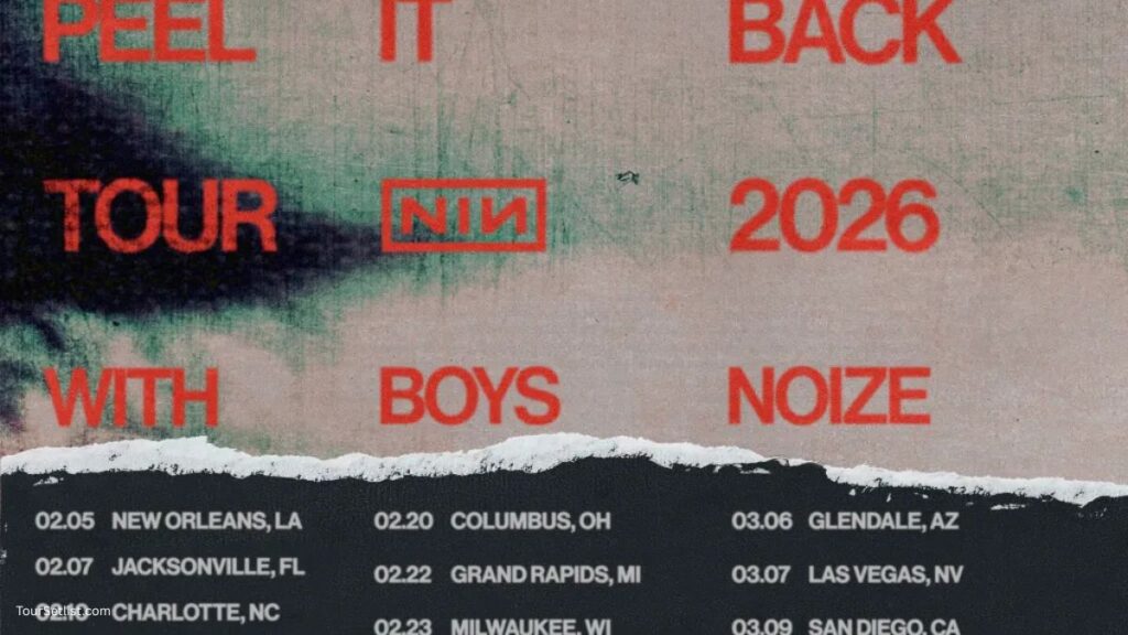 Nine Inch Nails 2026 Peel It Back Tour Dates