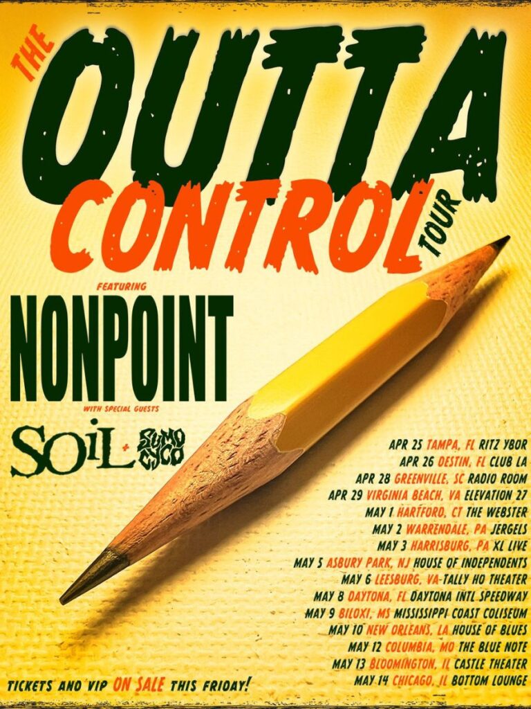 Nonpoint Tour 2026 Setlist, Dates, Venues & Presale Tickets