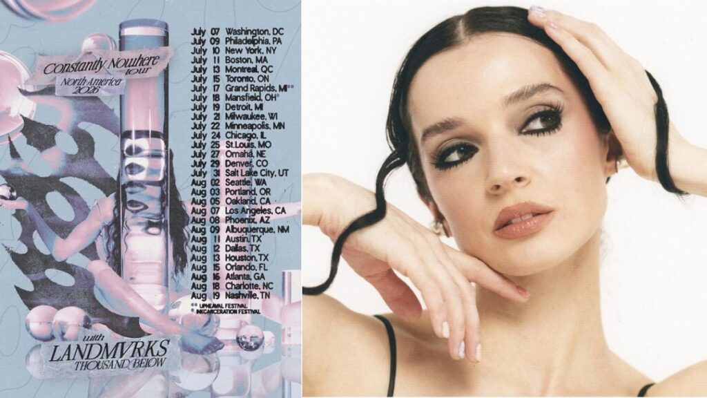 Poppy 2026 Constantly Nowhere North American Tour Dates