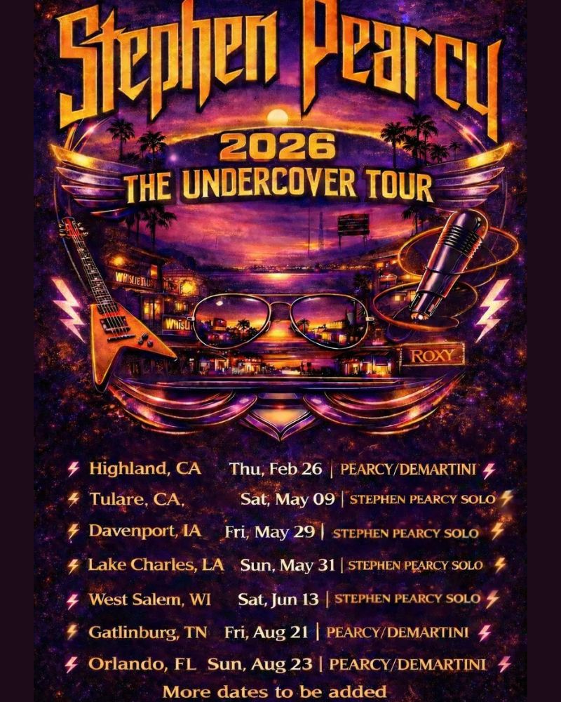 Stephen Pearcy The Undercover Tour 2026