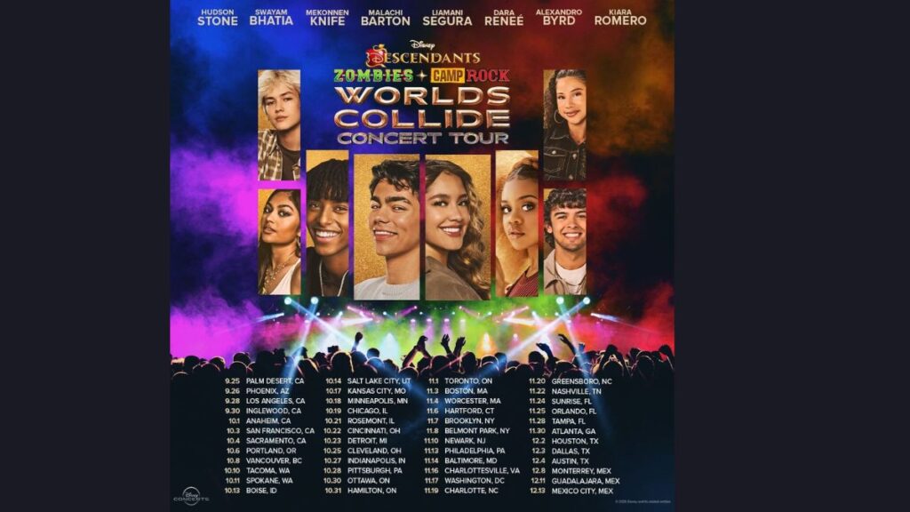 Disney Unveils 2026 Worlds Collide Concert Tour Dates