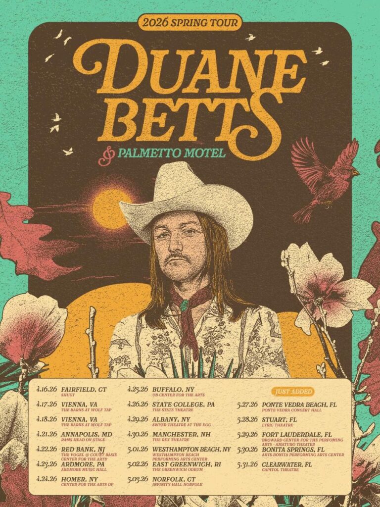 Duane Betts 2026 Tour