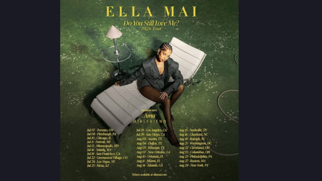 Ella Mai Do You Still Love Me 2026 Tour Dates
