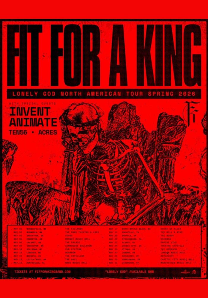 Fit For A King Tour 2026