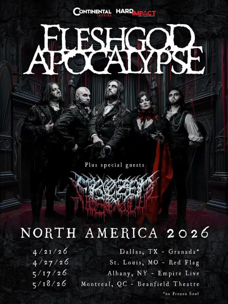 Fleshgod Apocalypse 2026 Tour