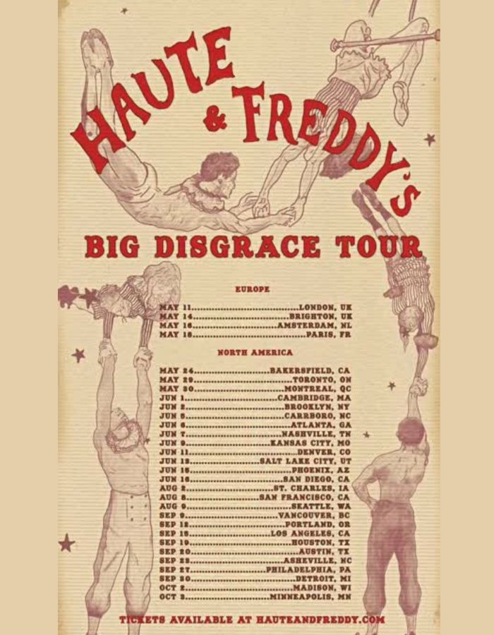 Haute and Freddy Tour 2026