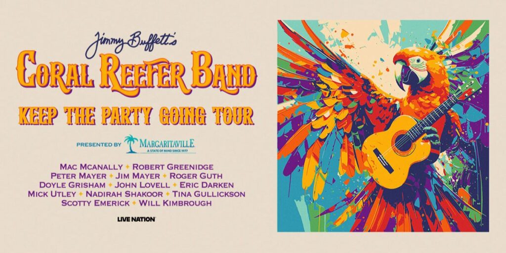 Jimmy Buffett Announce Keep the Party Going Tour 2026