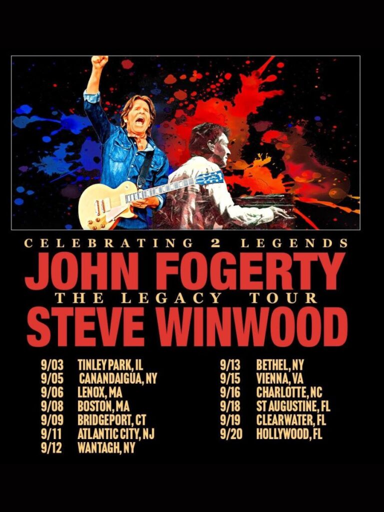 Fogerty and Winwood Tour 2026