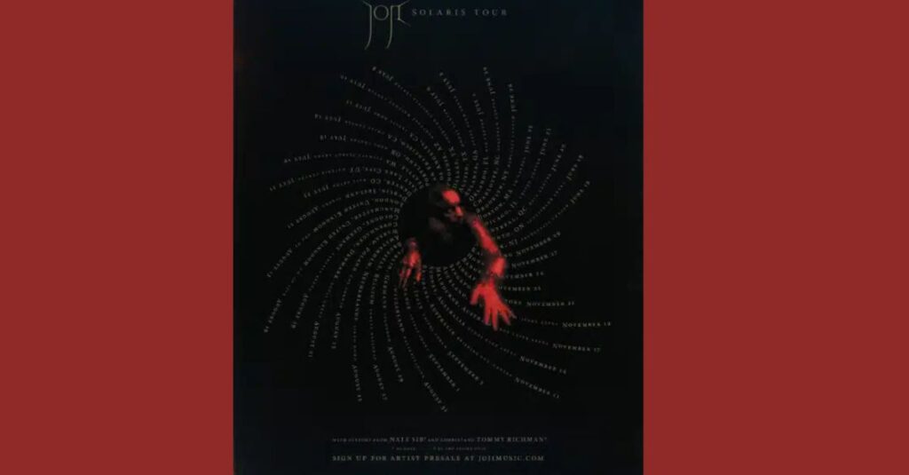 Joji 2026 Solaris World Tour Dates