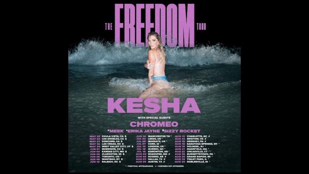 Kesha 2026 Tour