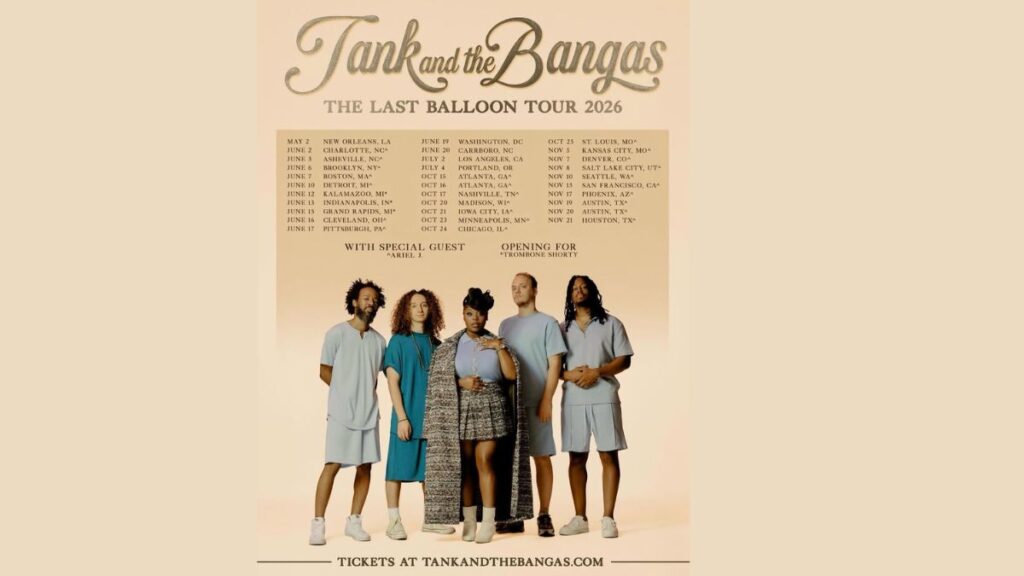 Tank And The Bangas 2026 Tour