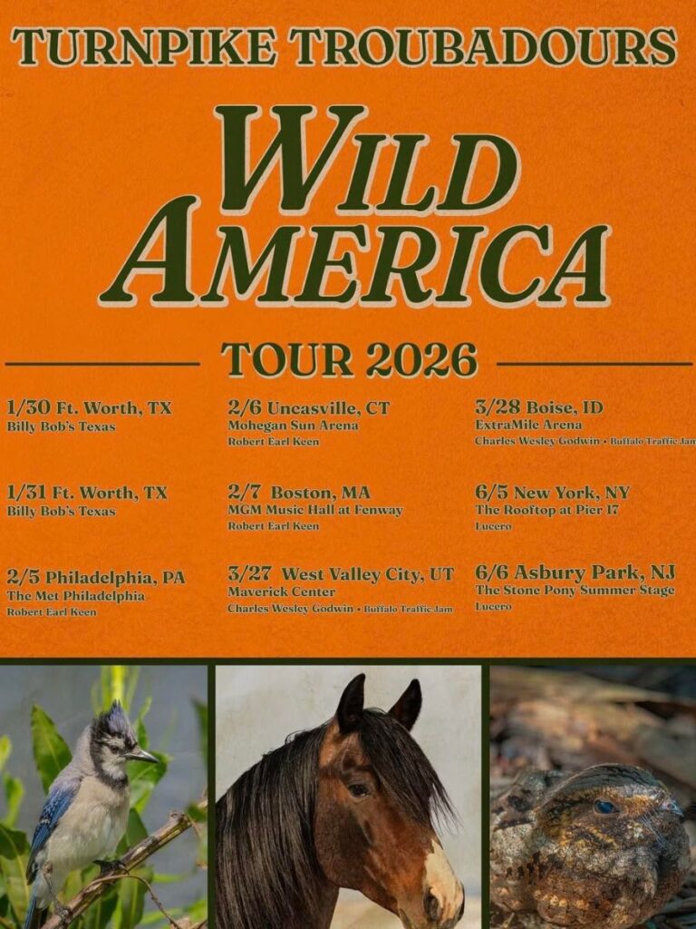Turnpike Troubadours 2026 Tour