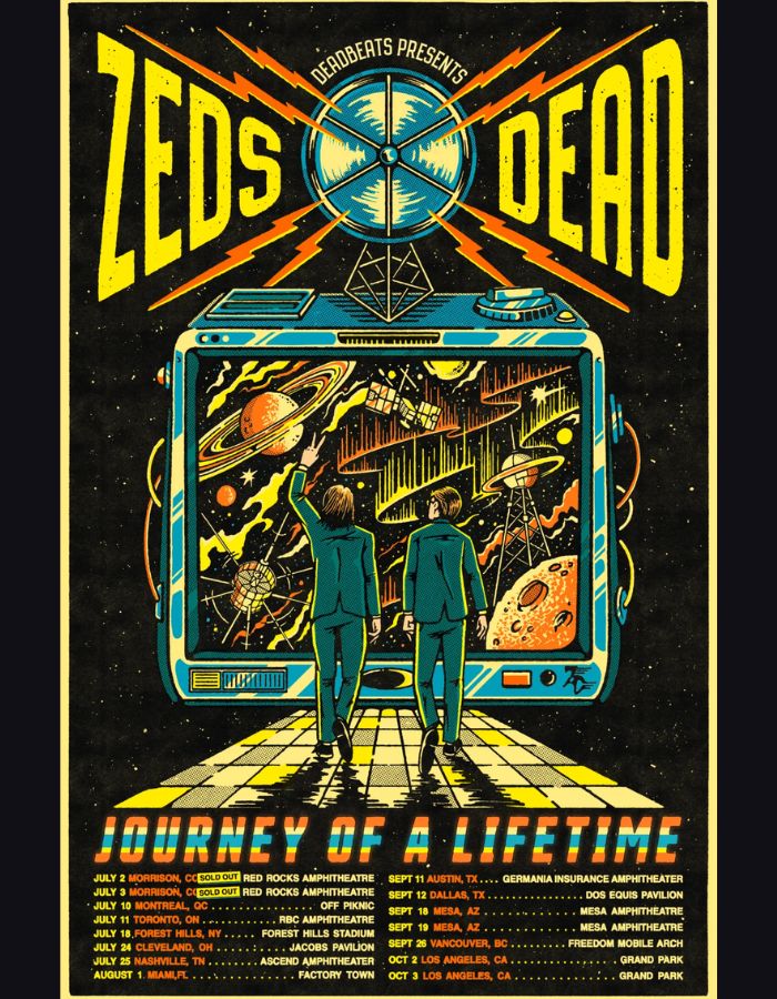 Zeds Dead 2026 Tour Setlist, Dates, Venue, Cities & Presale