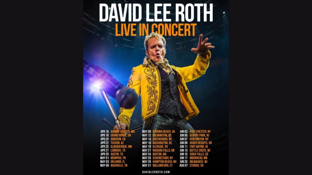 David Lee Roth 2026 Tour