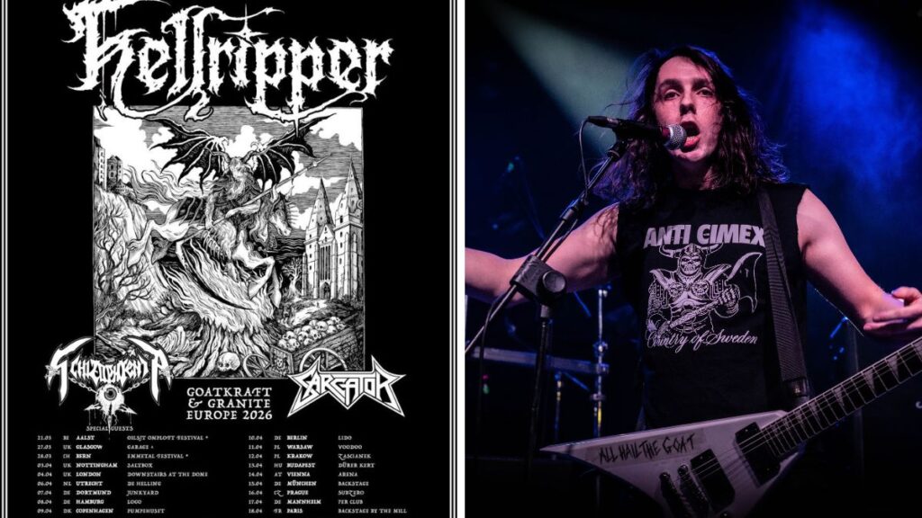 Hellripper 2026 Tour Setlist