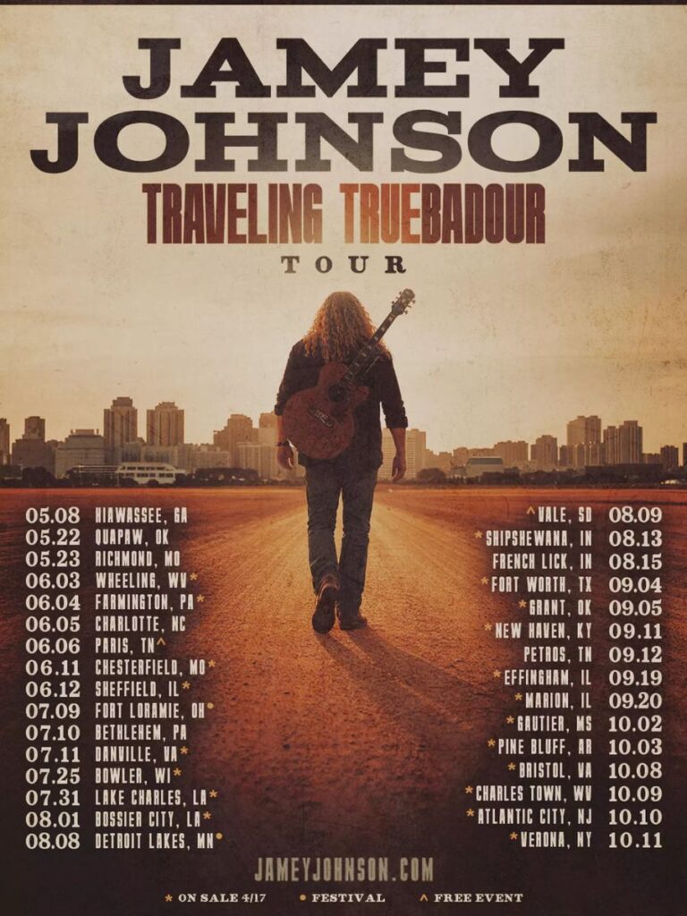 Jamey Johnson 2026 Tour Dates