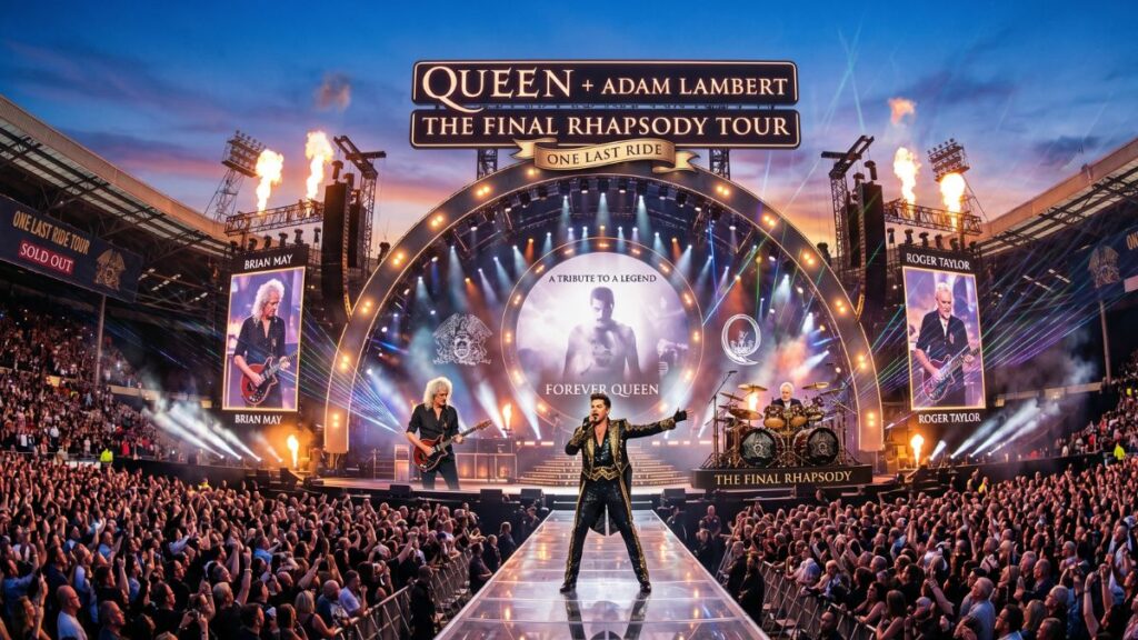 Queen One Last Ride Tour 2026 with Adam Lambert