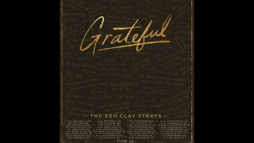 Red Clay Strays 2026 Tour Dates