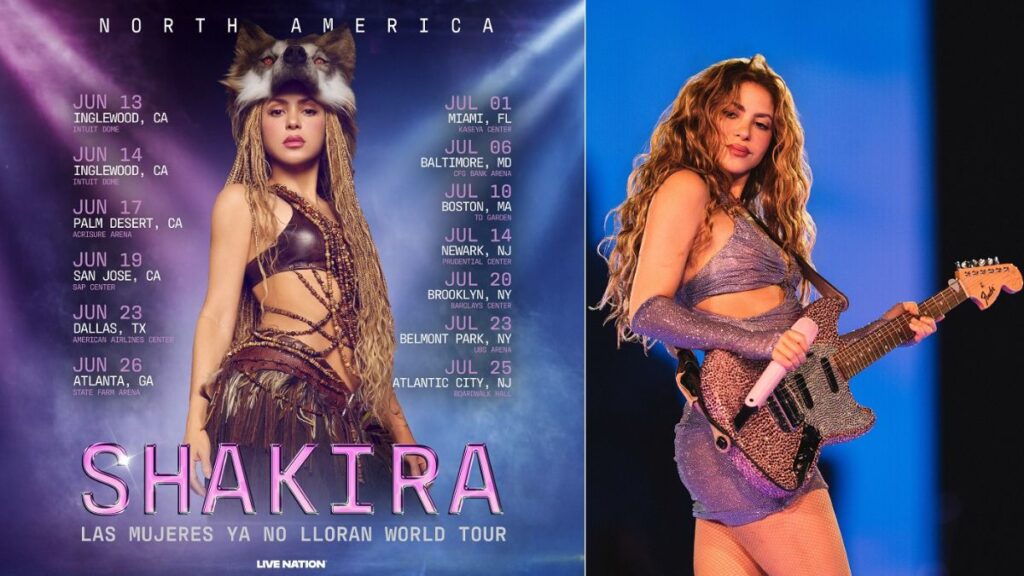 Shakira 2026 Tour Setlist