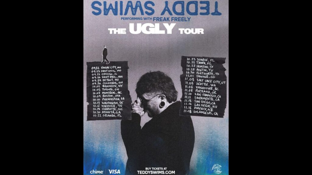 Teddy Swims Announces 2026 The Ugly Tour