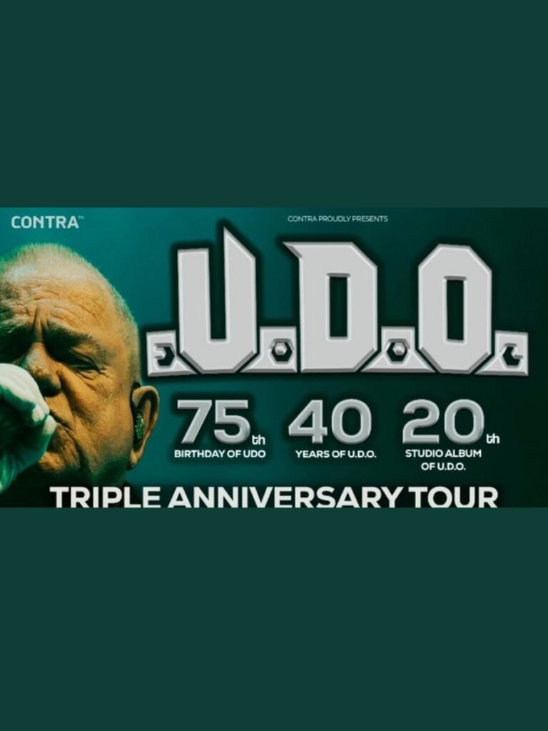 UDO Winter 2027 European Tour - Dates, Setlist & Presale Tickets