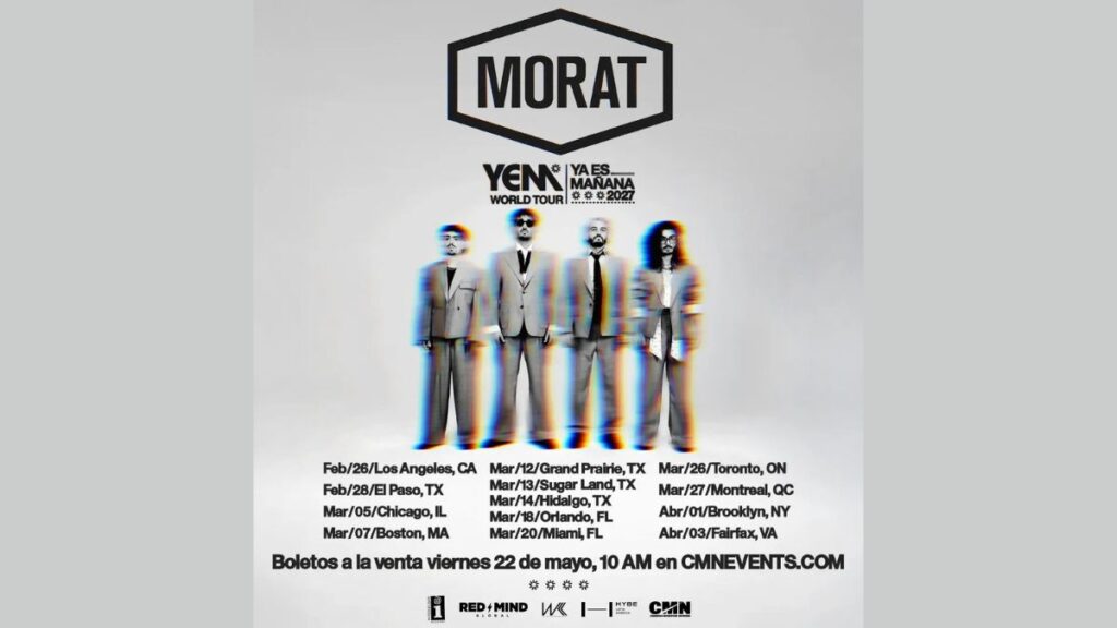 Morat 2027 Tour - Setlist, Dates, Cities, Venues & Presale Info