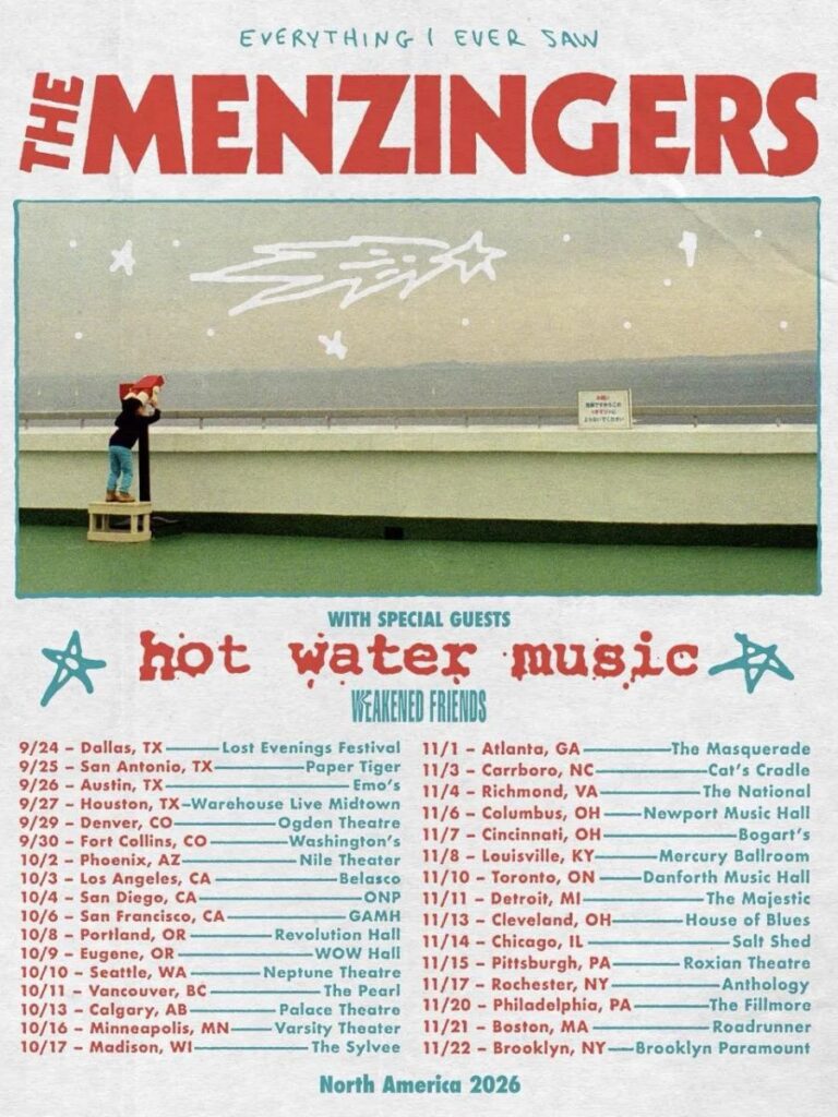 The Menzingers 2026 Tour - Setlist, Dates, Cities & Presale Info