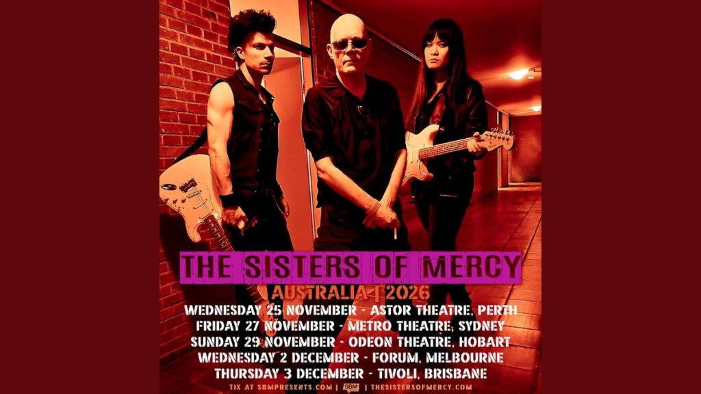 The Sisters Of Mercy 2026 Australian Tour Dates
