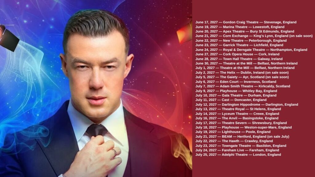 Kai Widdrington 2027 Tour Dates