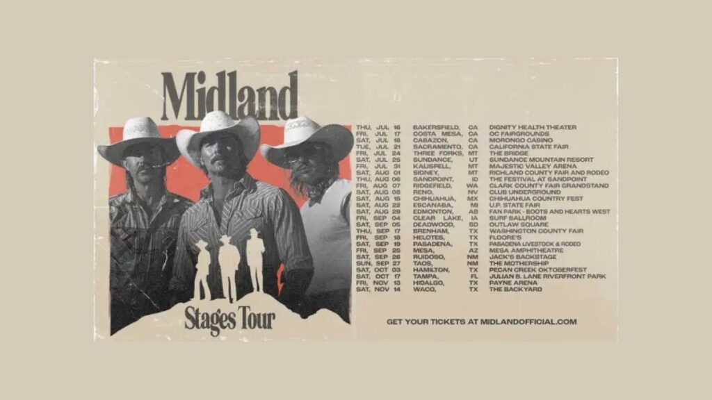 Midland 2026 Tour - Setlist, Dates, Cities, Venues & Presale Info